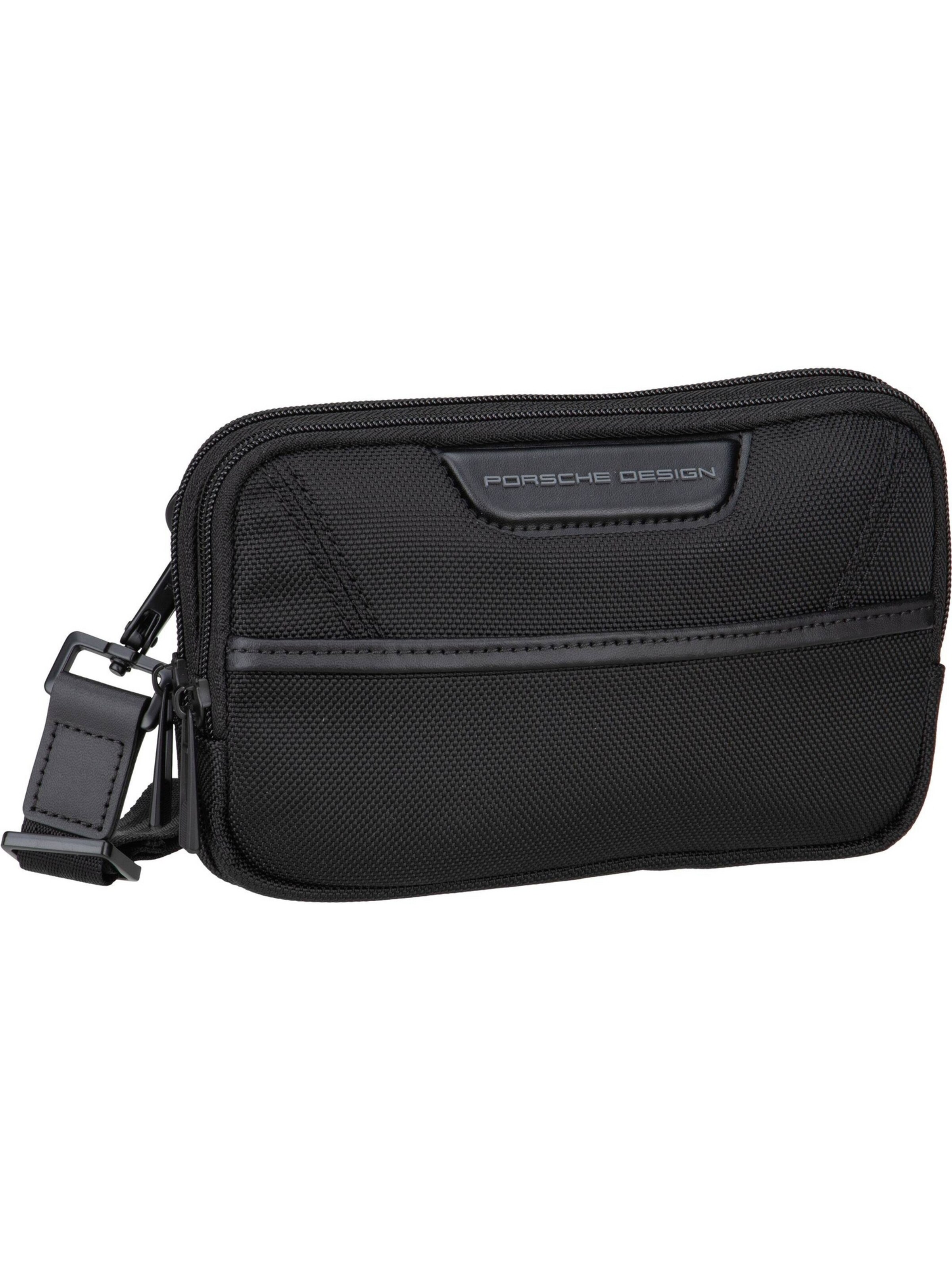 Porsche Design Crossbody Bag in Black: front