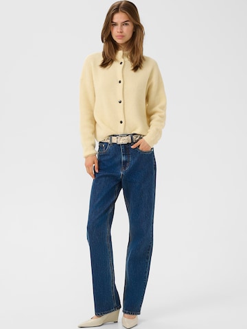 Gestuz Neuletakki 'AlphaGZ' värissä keltainen