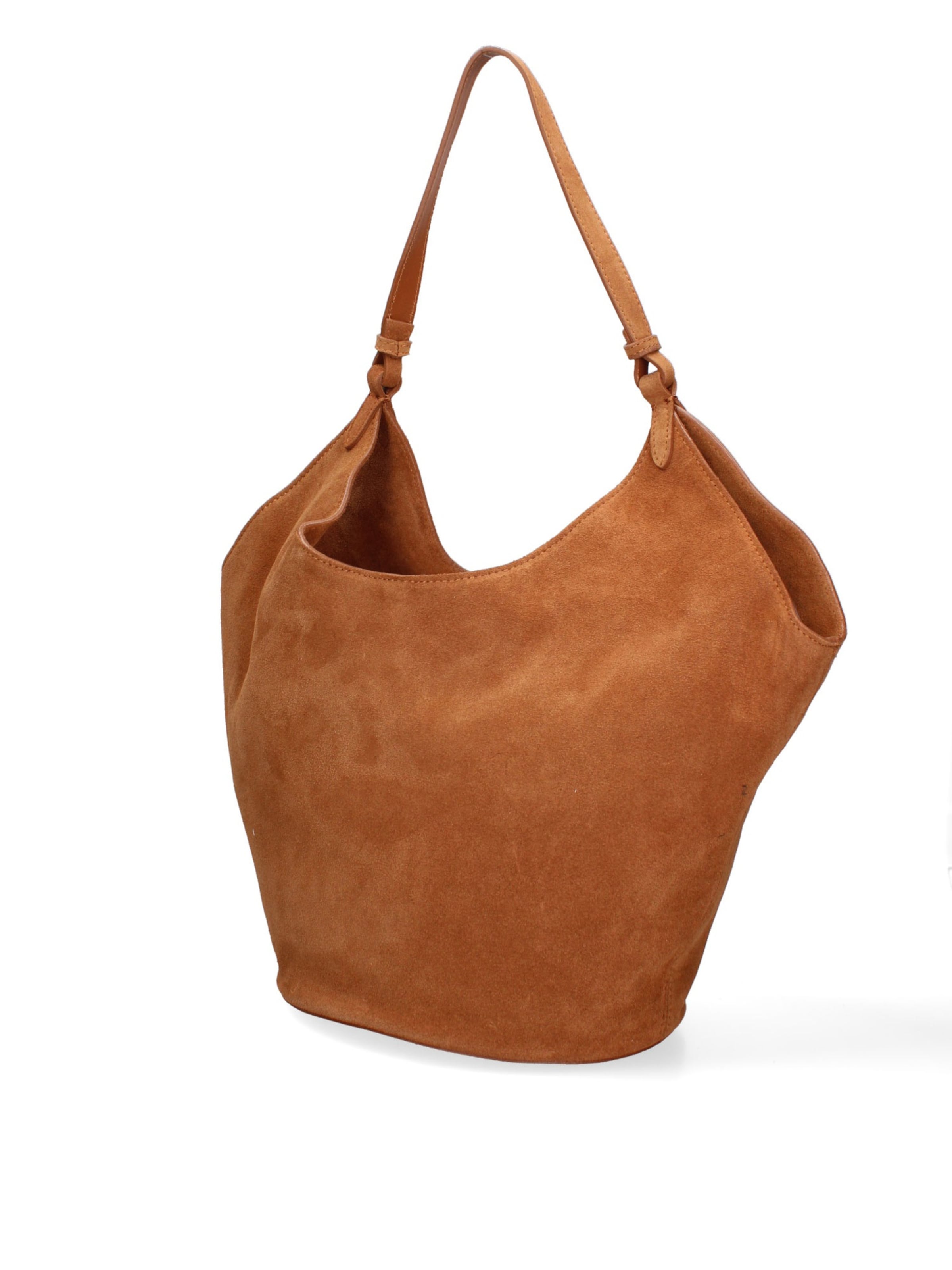 Gave Lux Schoudertas in Bruin: voorkant