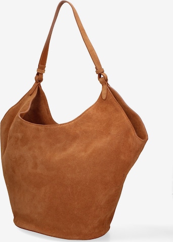 Gave Lux Schultertasche in Braun: Vorderseite