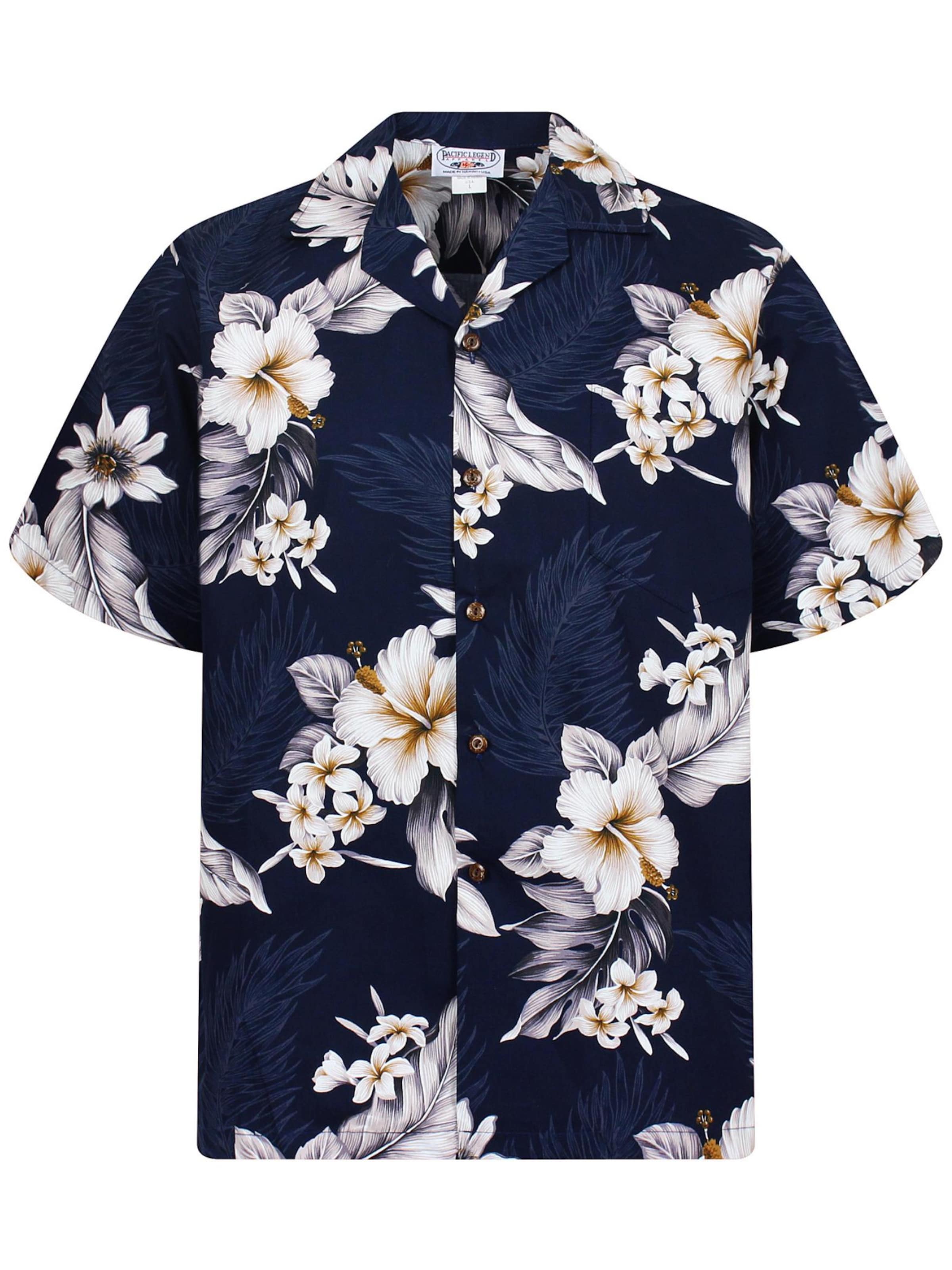 Pacific Legend Hemd 'Enzian'‌‌‌‌‌‌‌‌ in Blau: Vorderseite