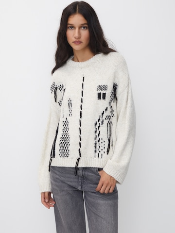 Pullover di Pull&Bear in beige: frontale