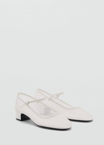 MANGO Pumps 'Naitis' in Weiß