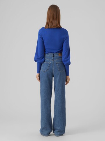 Pull-over 'HOLLY KARIS' VERO MODA en bleu