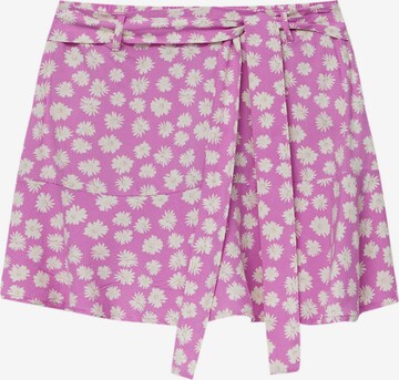 Pull&Bear Skirt in Pink: front