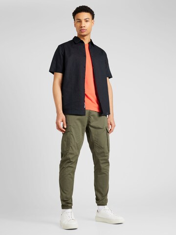 QS Slim fit Cargo trousers in Green