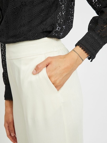 VILA Wide leg Broek 'Fanza' in Wit