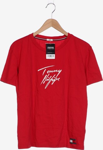 TOMMY HILFIGER T-Shirt L in Rot: predná strana