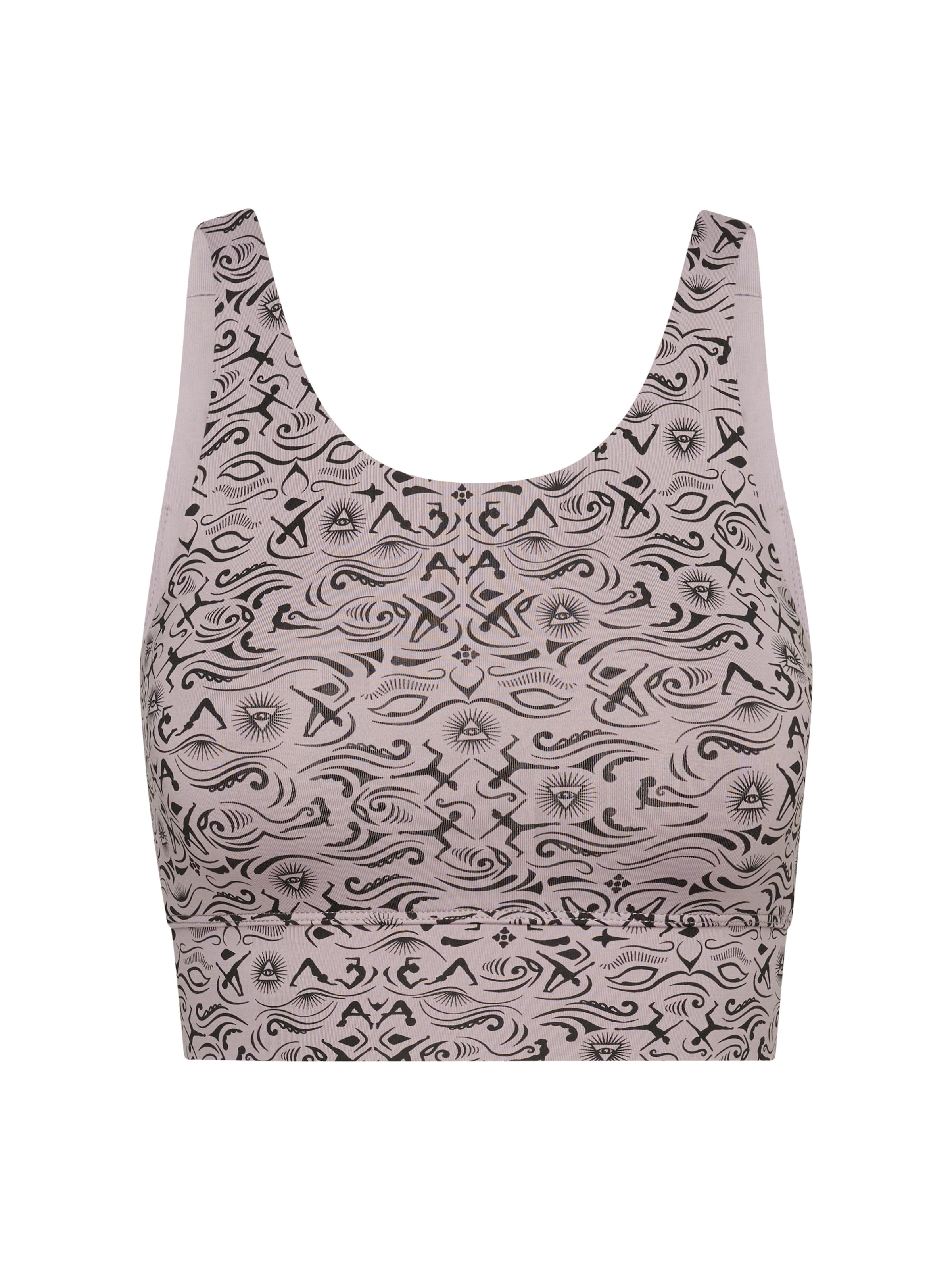 Bustier Soutien-gorge de sport 'Bustier' Hey Honey en rose : devant