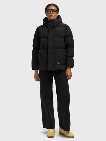 DICKIES Übergangsjacke in Schwarz