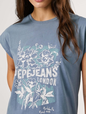 T-shirt 'BERNICE' Pepe Jeans en bleu