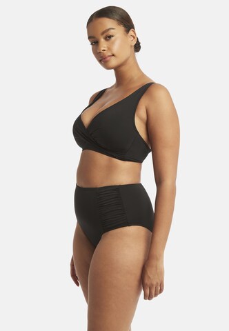 SEA LEVEL Bikinihose 'Gathered' in Schwarz