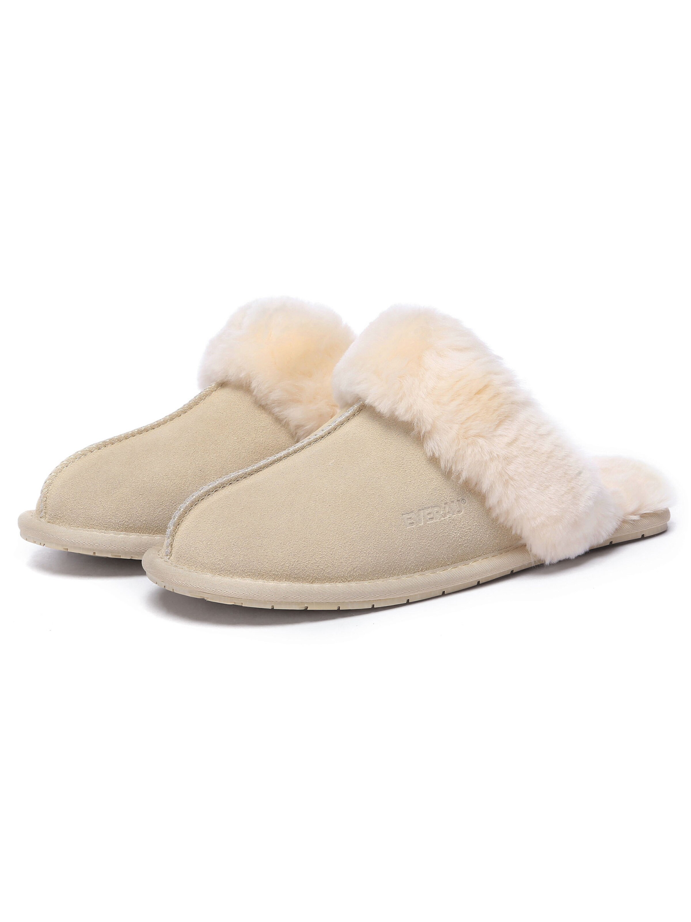 Everau Hausschuh in Beige