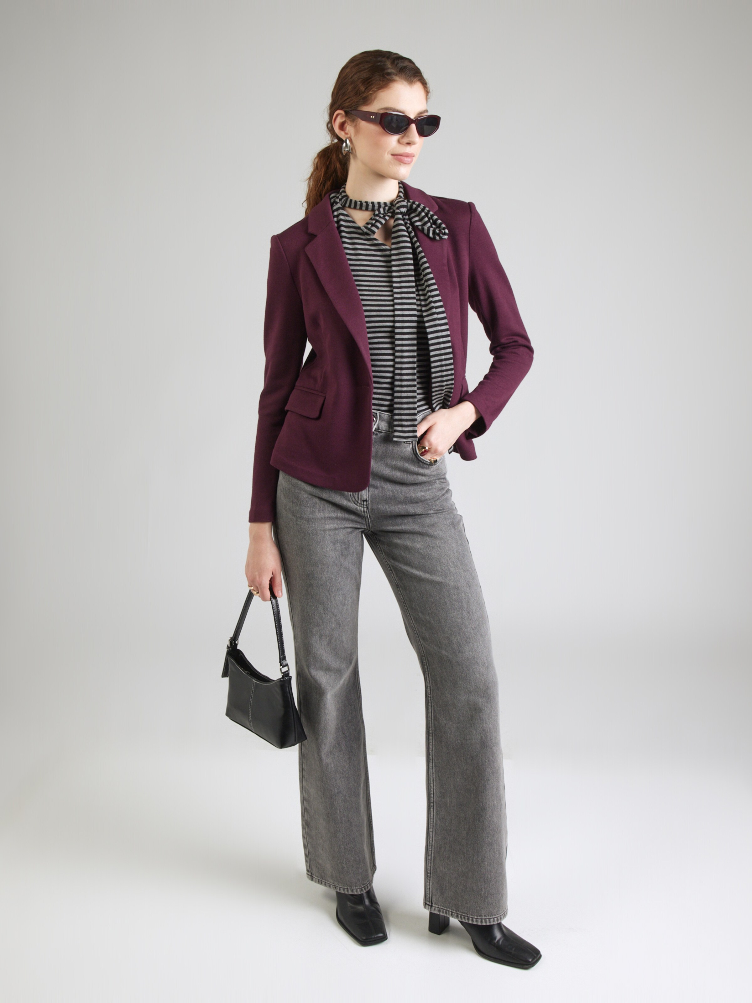 ヴェロモーダ Vero Moda 【 Blazer Women 】 ファッション レディースファッション トップス その他トップス レディー VERO MODA Blazer 'Julia' in Mottled Grey | ABOUT YOU