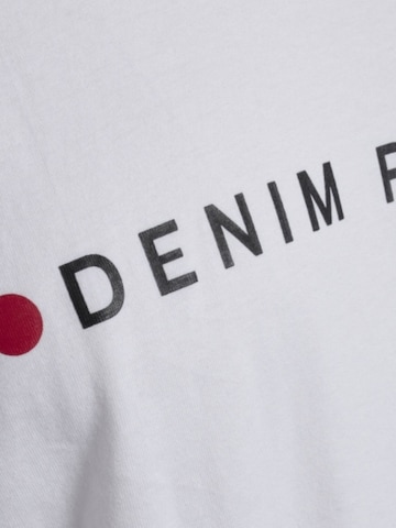Coupe regular T-Shirt Denim Project en blanc