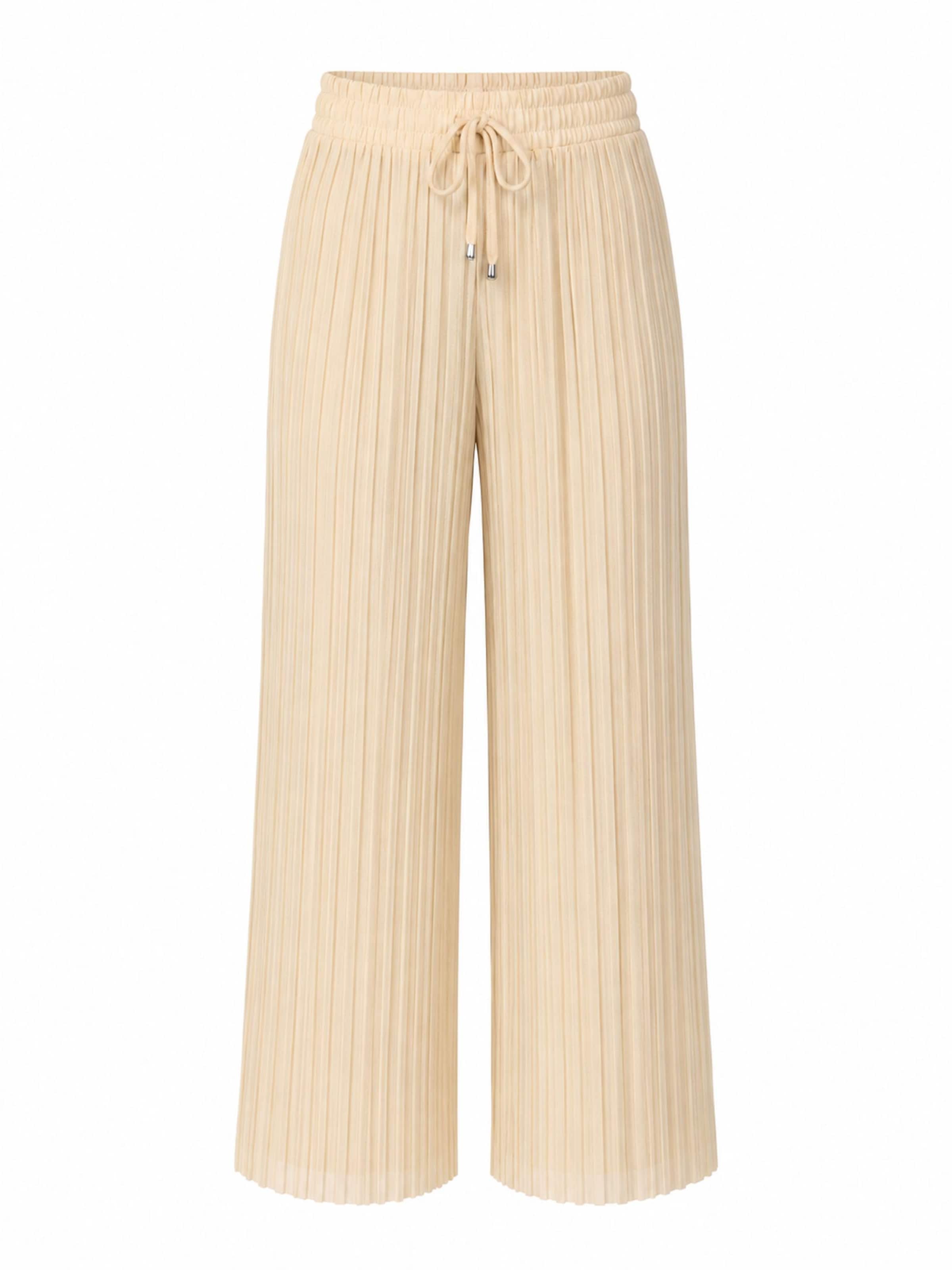 Worldclassca Bügelfaltenhose 'Damen Plissee Sommer Hose'‌‌‌‌‌ in 36-40 in beige, Produktansicht