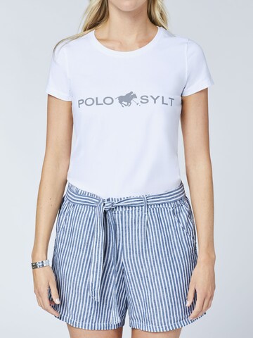 Polo Sylt T-Shirt in Weiß