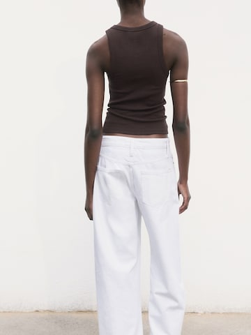 MANGO Topp 'BONI' i brun