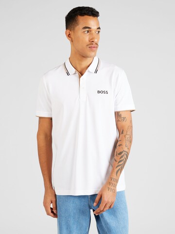 BOSS Shirt 'PaddyPro' in Wit: voorkant