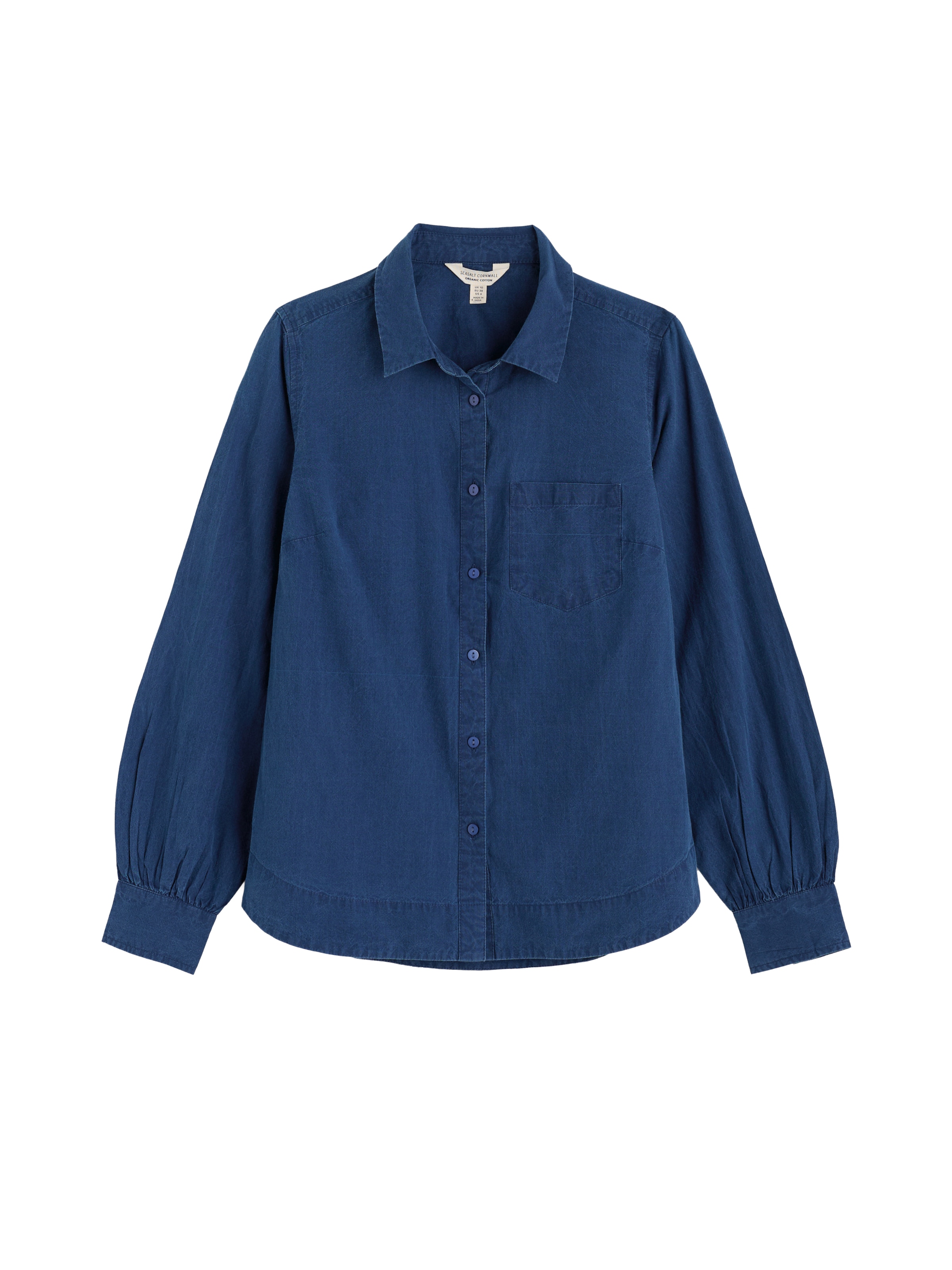Seasalt Cornwall Blouse 'Isla' in Blue: front