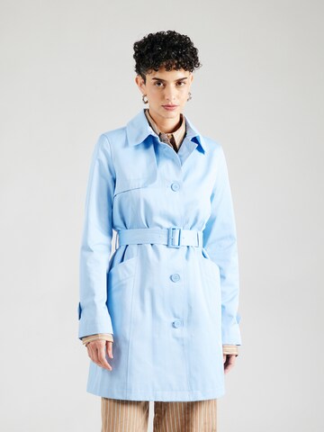 Cappotto di mezza stagione di COMMA in blu: frontale
