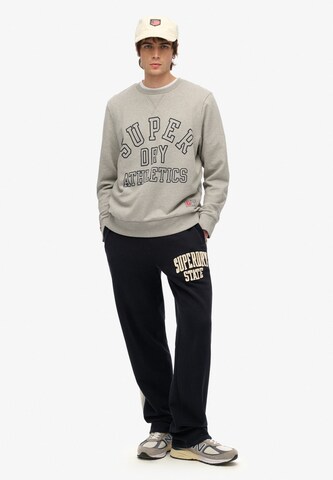 Superdry Regular Broek 'Vintage Athletic' in Blauw