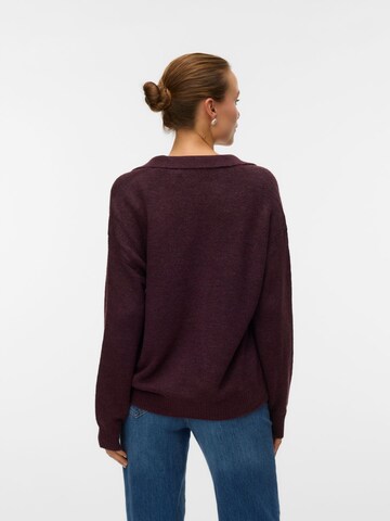 VERO MODA Свитер 'VMLefile' в Красный