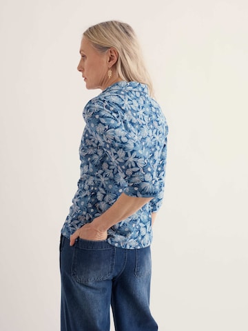Seasalt Cornwall Bluse ' Wavecrest' i blå
