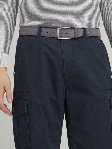 TOM TAILOR Belt 'Frank' in Grey