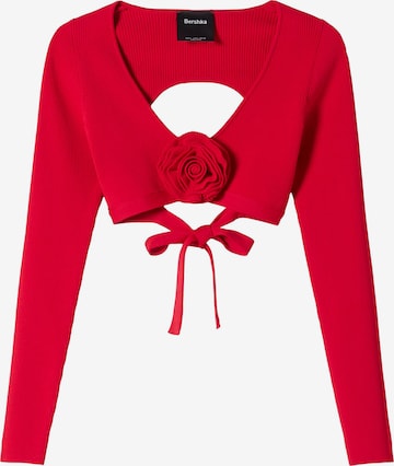 Bershka Pullover in Rot: predná strana