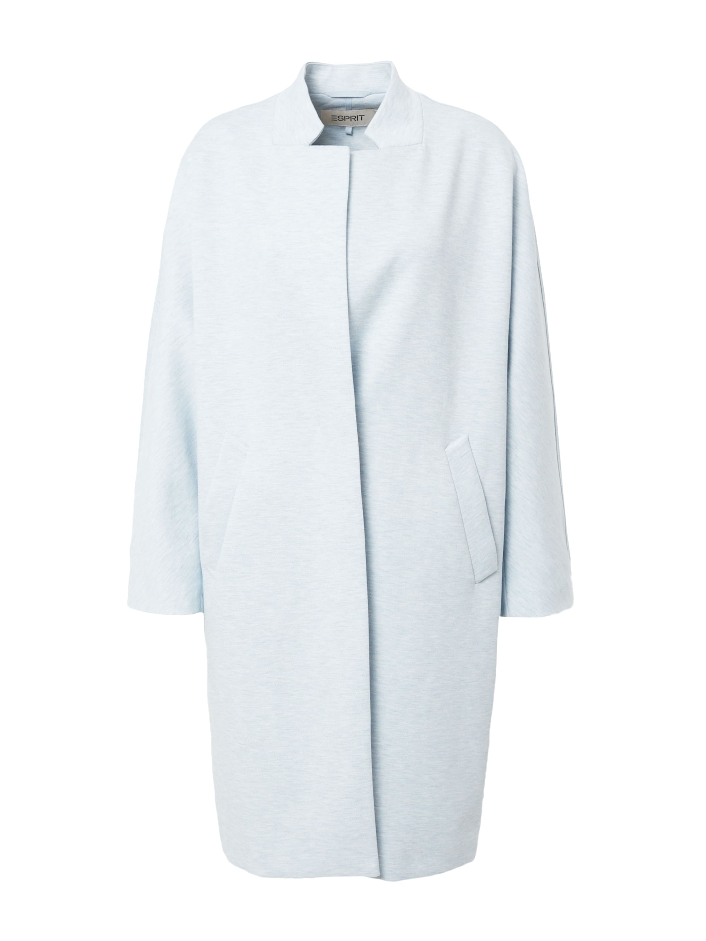 ESPRIT Přechodný kabát – modrá: přední strana