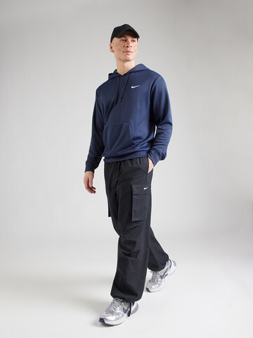 Sweat de sport 'FLEX FLC' NIKE en bleu