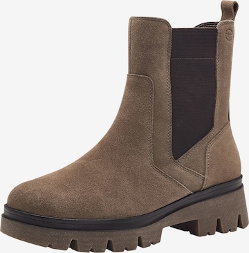 Chelsea Boots Tamaris en marron : devant