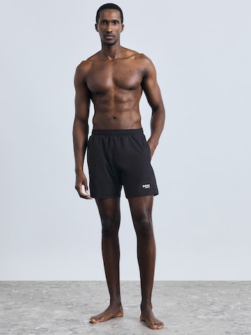 BOSS Swimming shorts 'Swordfish' in Black
