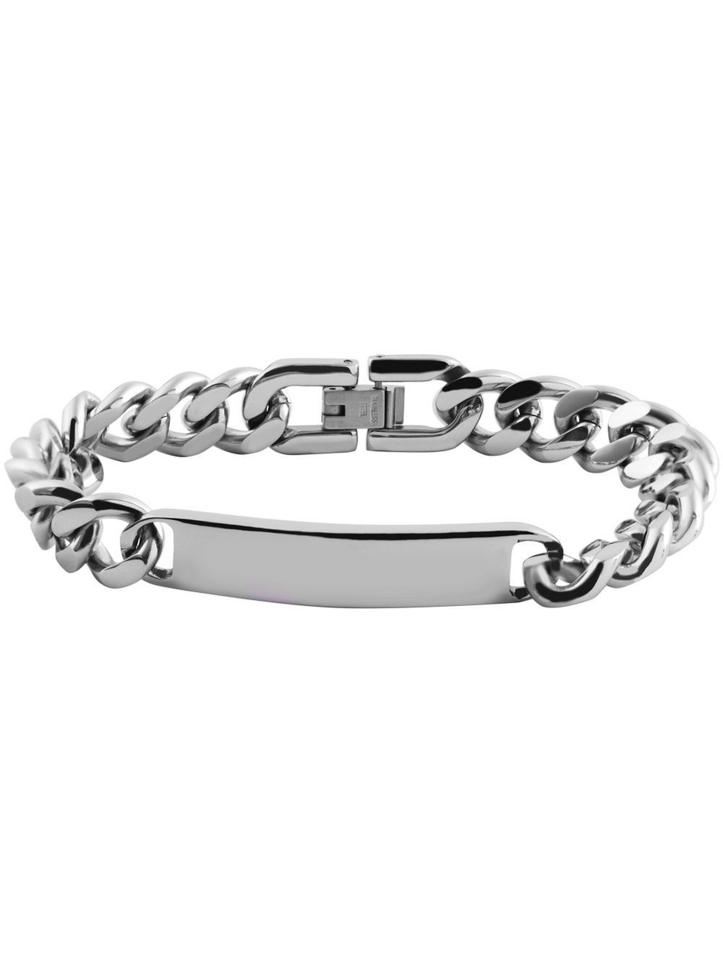Akzent Bracelet 'Matheus' in Silver: front
