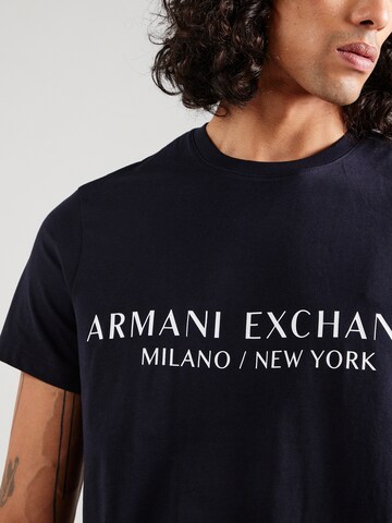 ARMANI EXCHANGE Regular fit Shirt '8NZT72' in Blue