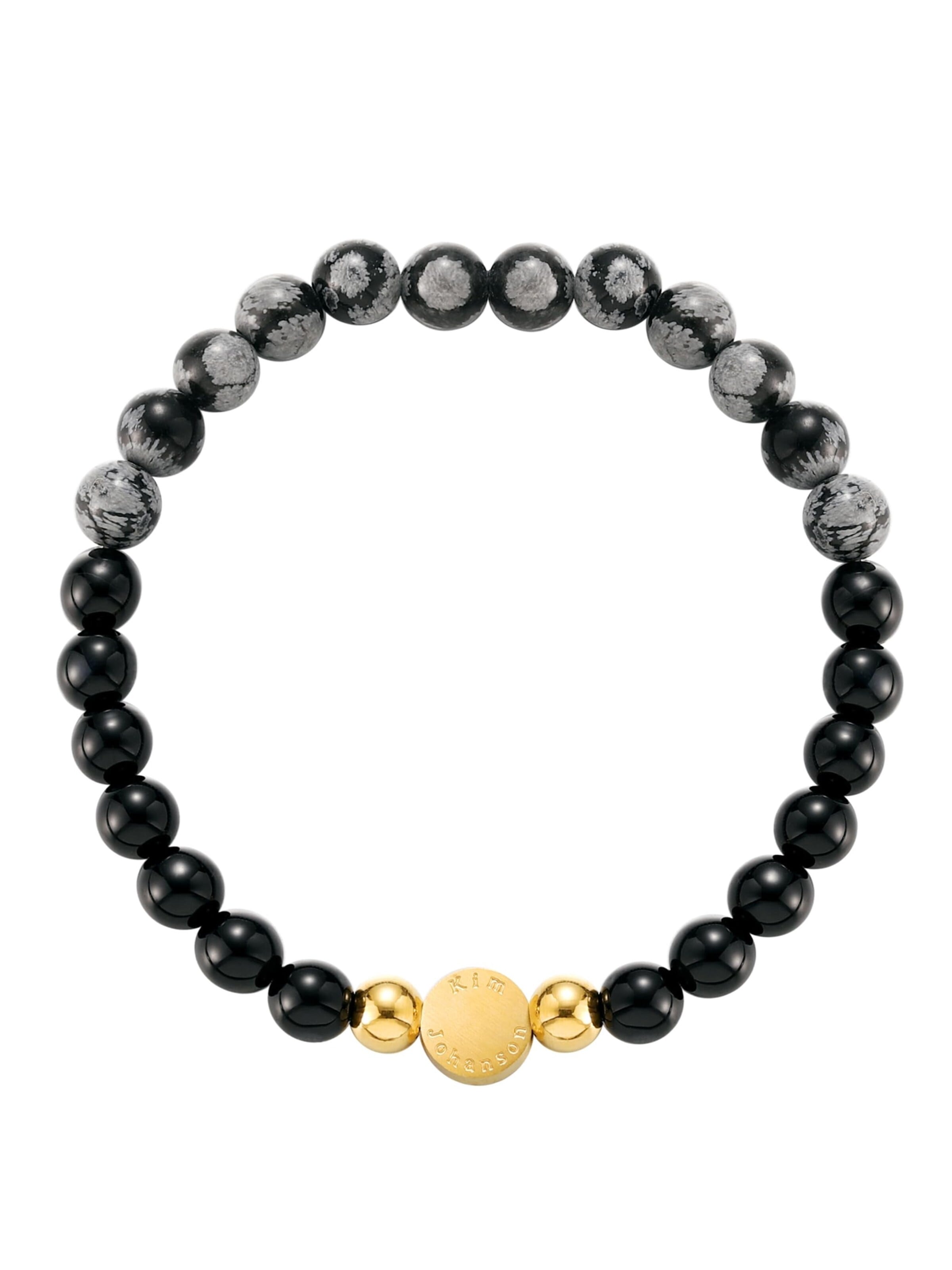 Kim Johanson Bracelet 'Flow' in Gold: front