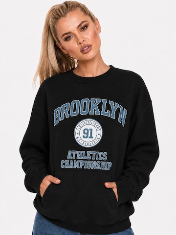 Worldclassca Sweater 'Brooklyn' in Black: front