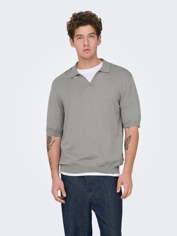 Only & Sons Sweater 'ONSWYLER' in Grey: front