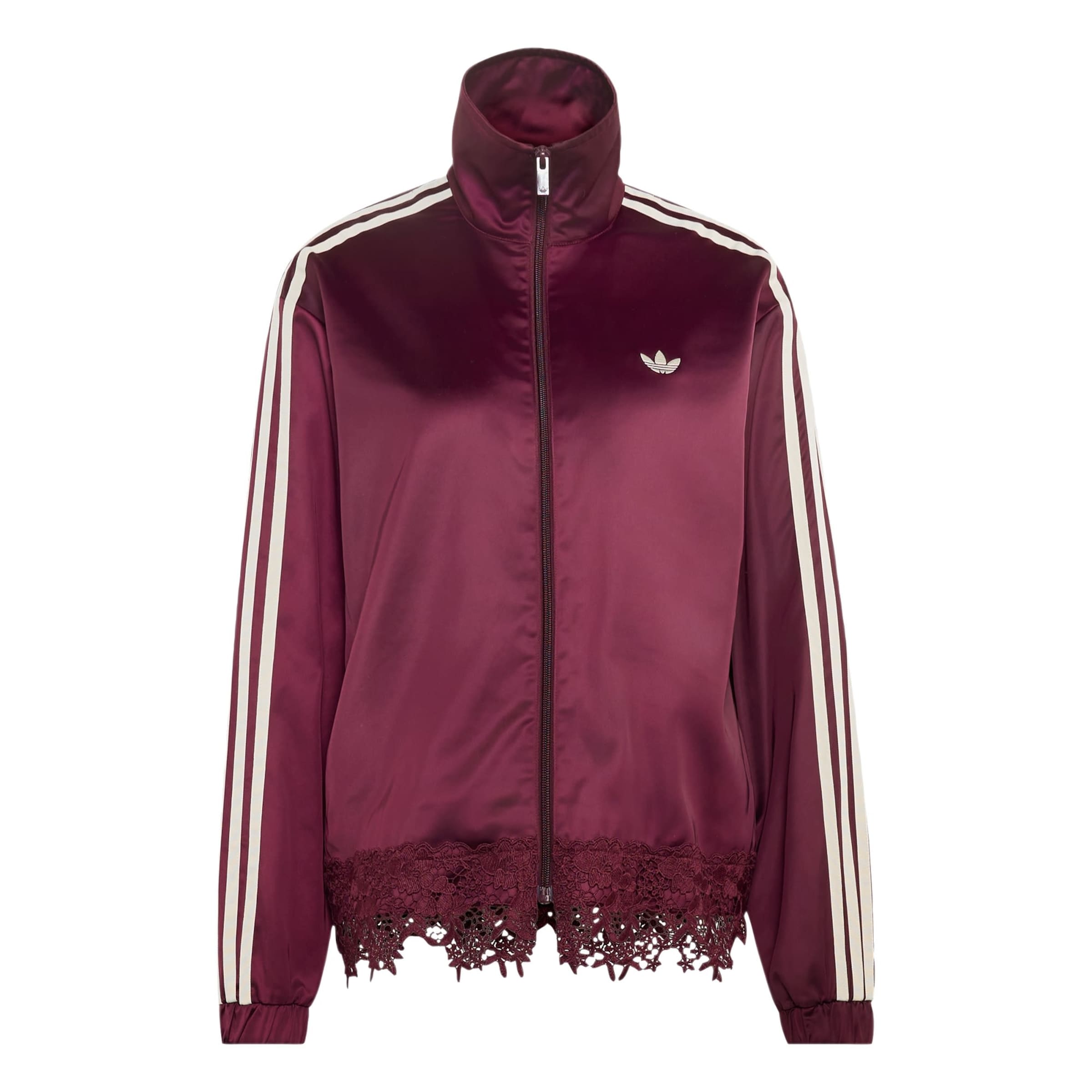 ADIDAS ORIGINALS Between-season jacket 'Firebird' in Wine red / White, Item view