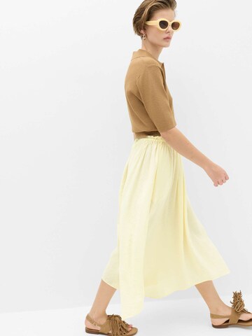 Jupe Marks & Spencer en jaune