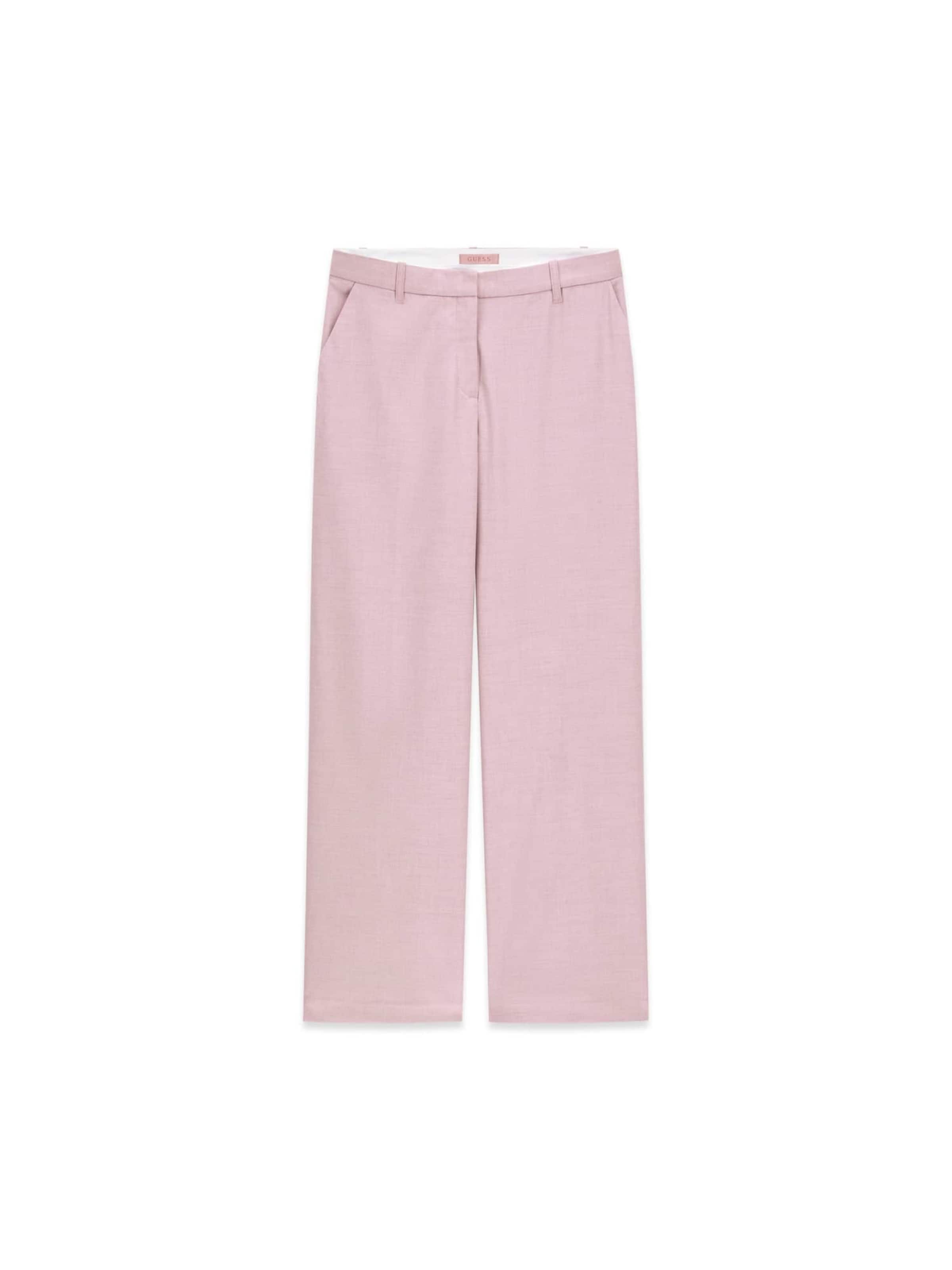 GUESS Slimfit Hose in Pink: Vorderseite