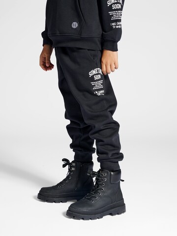 SOMETIME SOON Tapered Pants 'Dimas' in Black