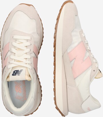 Sneaker low '237' de la new balance pe alb