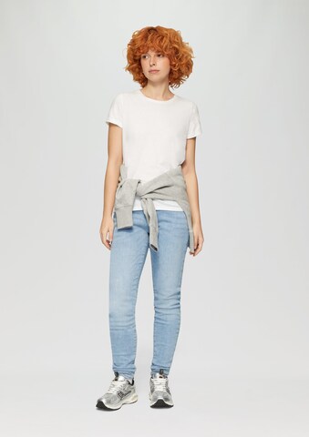 Skinny Jean 'Sadie' QS en bleu : devant