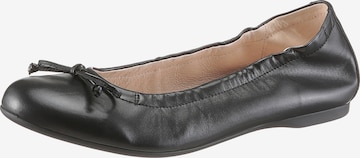 GABOR Ballet Flats in Black: front