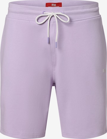 Finshley & Harding London Regular Pants ' ' in Purple: front