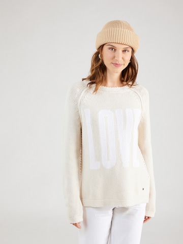 Pullover 'Klera' di LIEBLINGSSTÜCK in beige: frontale