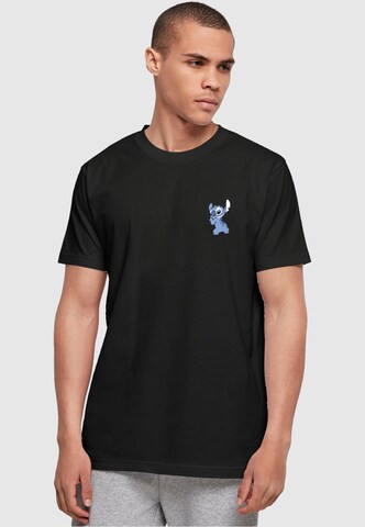 T-Shirt 'Lilo And Stitch' ABSOLUTE CULT en noir : devant