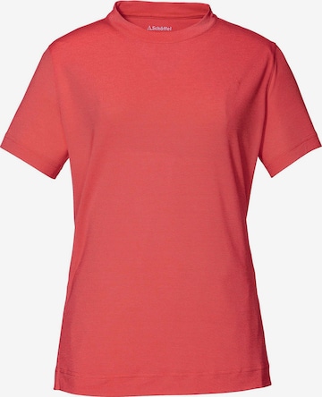 Schöffel Performance Shirt 'Hochwanner' in Red: front